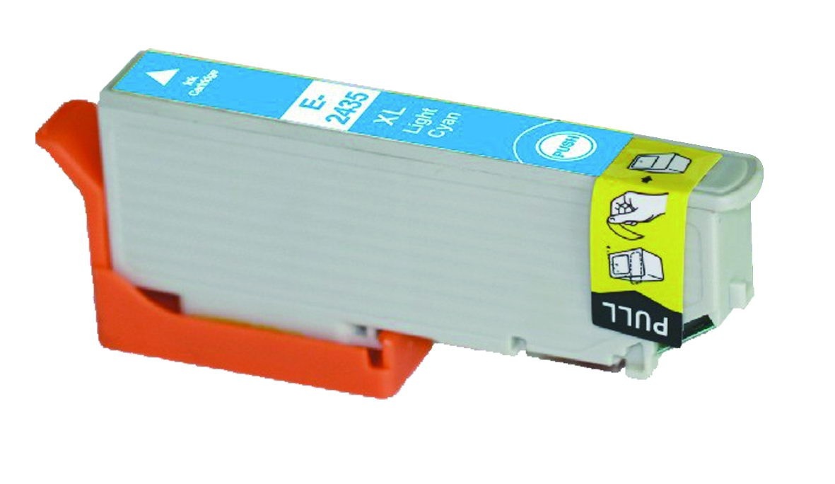 SecondLife inkt cartridge licht cyaan voor Epson T2435 (24 XL) | SecondLife Inkjets