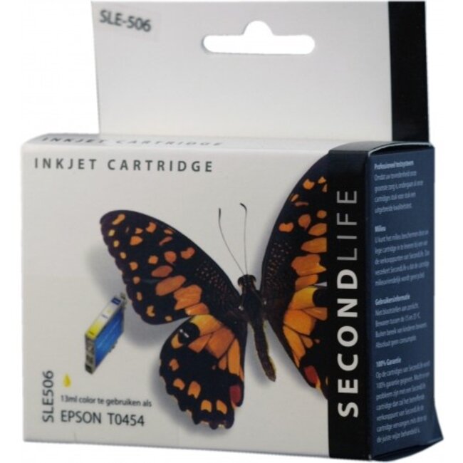 SecondLife inkt cartridge geel voor Epson T0454