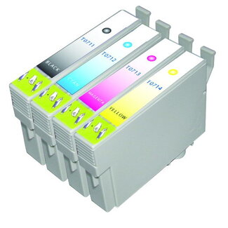 SecondLife Inkjets SecondLife Multipack inkt cartridges T0715 voor Epson T0711, T0712, T0713 en T0714