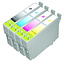 SecondLife Multipack inkt cartridges T0715 voor Epson T0711, T0712, T0713 en T0714