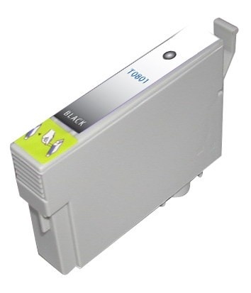 SecondLife inkt cartridge zwart voor Epson T0801 | SecondLife Inkjets