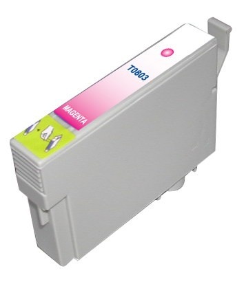 SecondLife inkt cartridge magenta voor Epson T0803 | SecondLife Inkjets
