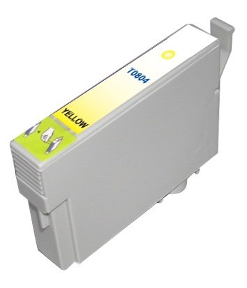 SecondLife inkt cartridge geel voor Epson T0804 | SecondLife Inkjets