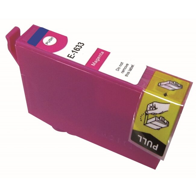 SecondLife inkt cartridge magenta voor Epson T1633 (16 XL)