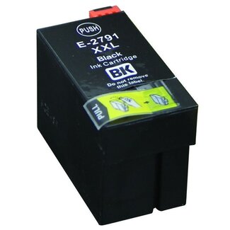 SecondLife Inkjets SecondLife inkt cartridge zwart voor Epson T2791 (27 XXL)