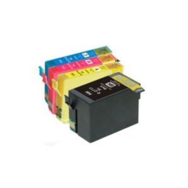 SecondLife Multipack inkt cartridges T2716 voor Epson T2711, T2712, T2713 en T2714 (27 XL)