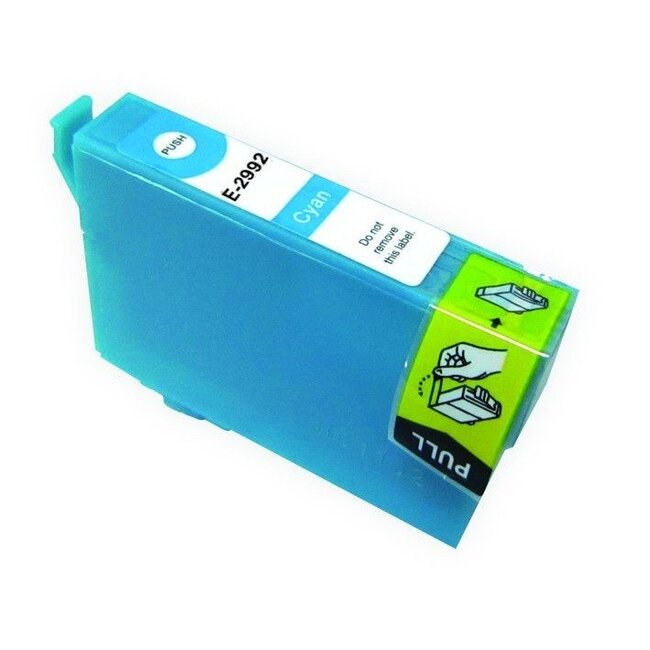 SecondLife inkt cartridge cyaan voor Epson T2992 (29 XL)
