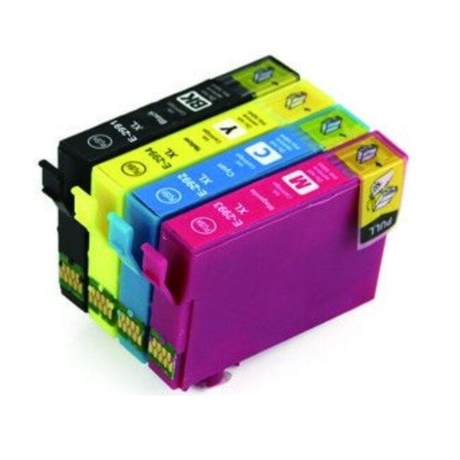 SecondLife Multipack inkt cartridges T2996 voor Epson T2991, T2992, T2993 en T2994 (29 XL)