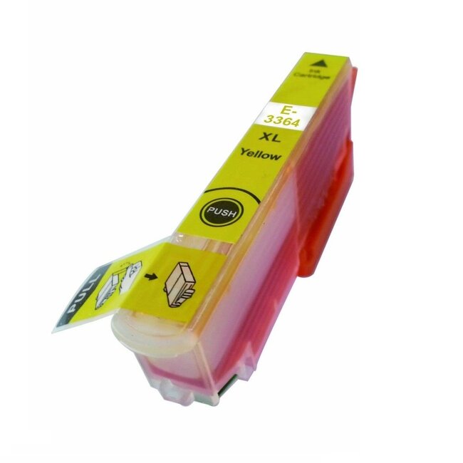 SecondLife inkt cartridge geel voor Epson T3364 (33 XL)