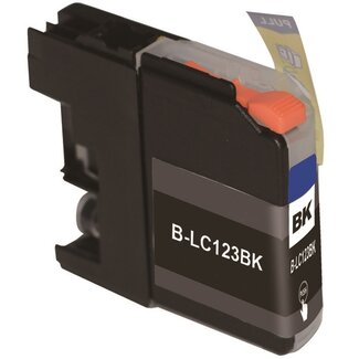 SecondLife Inkjets SecondLife inkt cartridge zwart voor Brother LC-123BK