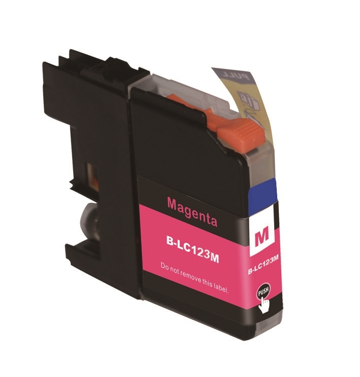 SecondLife inkt cartridge magenta voor Brother LC-123M | SecondLife Inkjets