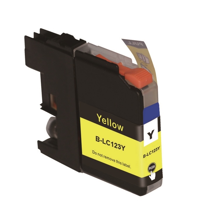SecondLife inkt cartridge magenta voor Brother LC-123Y | SecondLife Inkjets