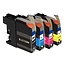 SecondLife Multipack inkt cartridges voor Brother LC-123 serie
