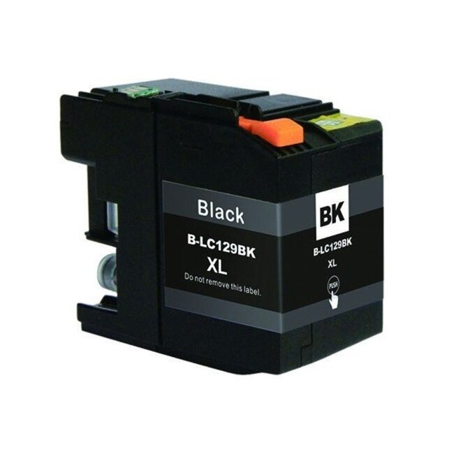 SecondLife inkt cartridge zwart voor Brother LC-129BK XL
