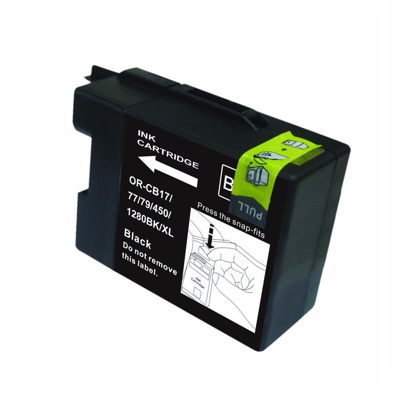 SecondLife inkt cartridge zwart voor Brother LC-1280BK XXL | SecondLife Inkjets