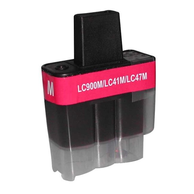 SecondLife inkt cartridge magenta voor Brother LC-900M