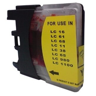 SecondLife Inkjets SecondLife inkt cartridge magenta voor Brother LC-980Y en LC1100Y