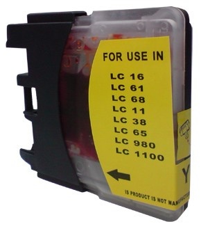 SecondLife inkt cartridge magenta voor Brother LC-980Y en LC1100Y | SecondLife Inkjets
