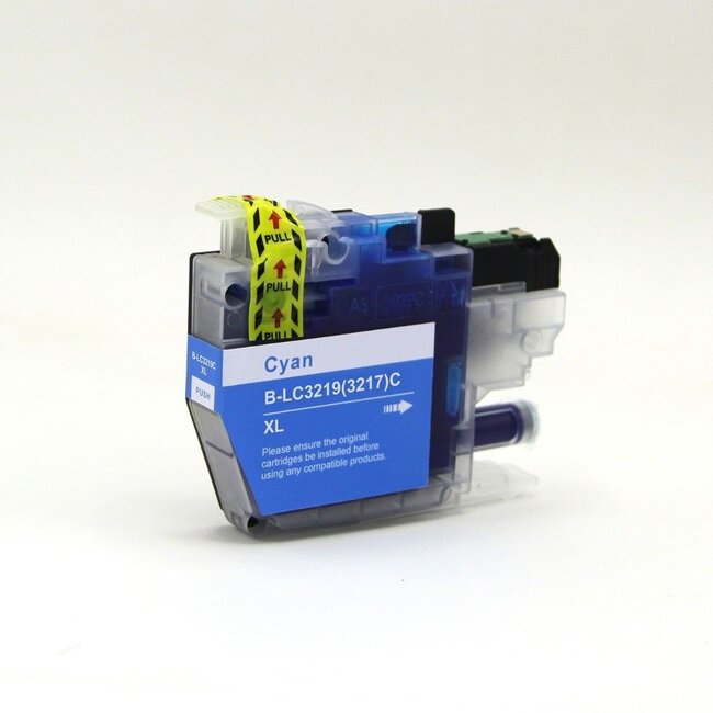 SecondLife inkt cartridge cyaan voor Brother LC-3219C XL