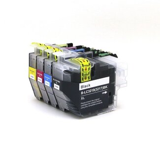 SecondLife Inkjets SecondLife Multipack inkt cartridges voor Brother LC-3219 XL serie