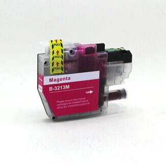 SecondLife Inkjets SecondLife inkt cartridge magenta voor Brother LC-3213M