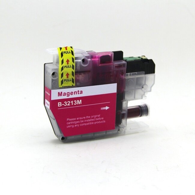 SecondLife inkt cartridge magenta voor Brother LC-3213M