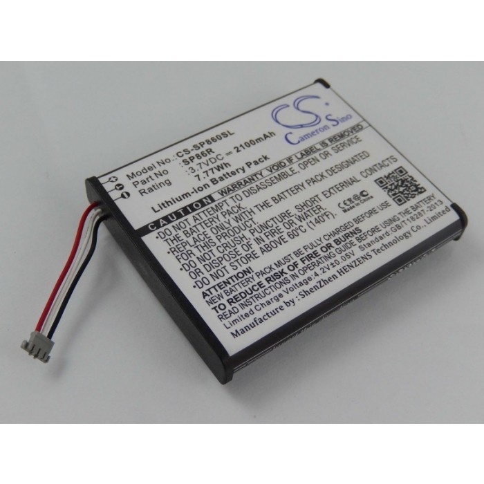 Vervangende accu SP86R voor PS Vita Slim | VHBW