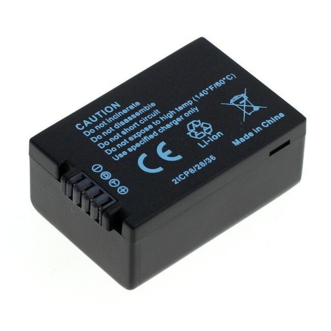 Camera accu compatibel met Leica BP-DC9 en Panasonic DMW-BMB9E