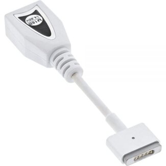 InLine InLine M18B opzetplug 14,85V compatibel met Apple MacBook Air - MagSafe 2
