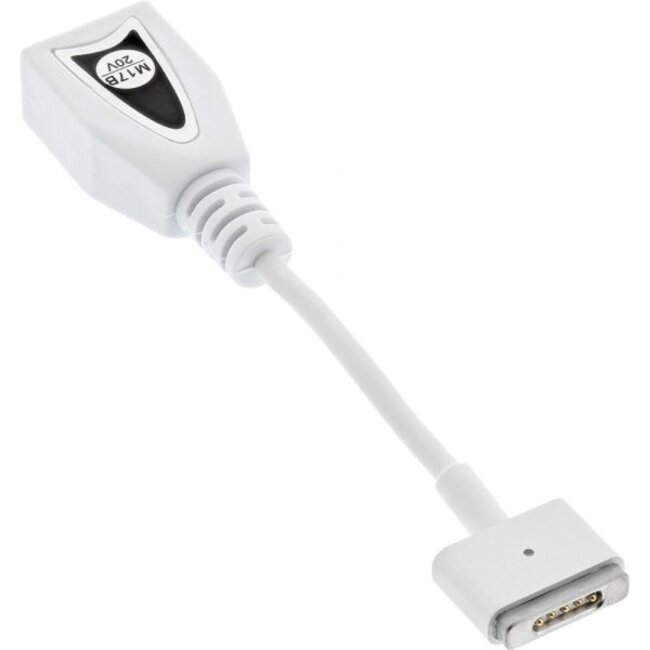 InLine M17B opzetplug 20V compatibel met Apple MacBook Pro Retina - MagSafe 2