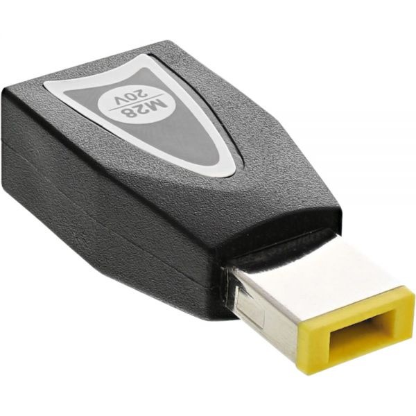 InLine 26611M. Type product: Notebook stroomplug, Kleur van het product: Zwart. Spanning: 20 V. Aansluiting type: M28