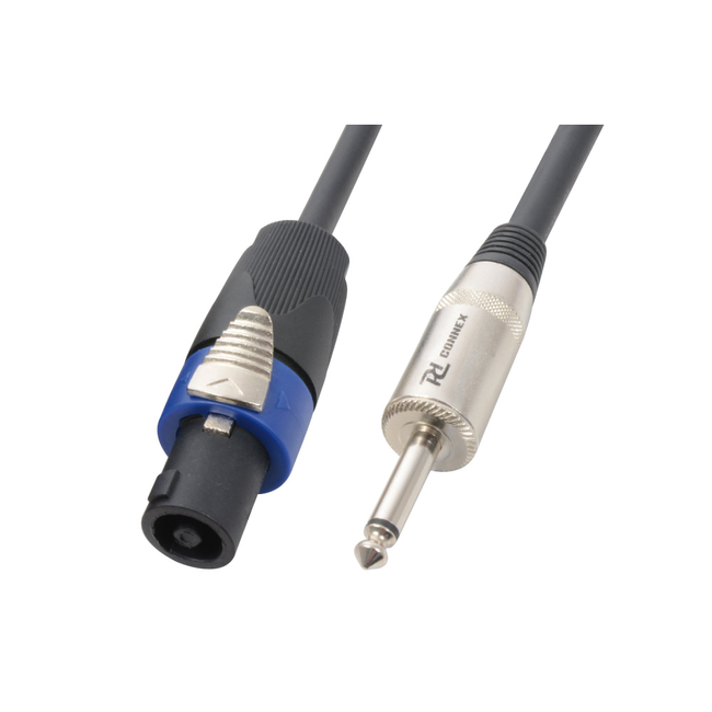 Speakerkabel: Jack 6.3mm - Speakon NL2 - 10m