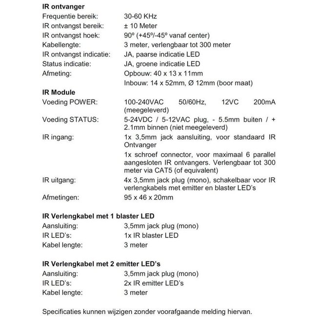 Marmitek IR Control 10 XTRA