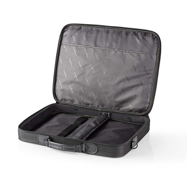 Nedis notebooktas met schouderriem voor 15 inch t/m 16 inch notebooks / zwart
