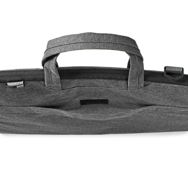Nedis notebooktas met schouderriem en opbergvakken voor 17 inch t/m 18 inch notebooks / zwart
