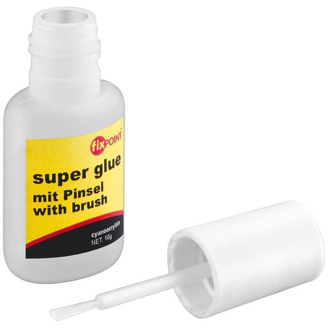 Fixpoint superlijm 10 gram met borstel