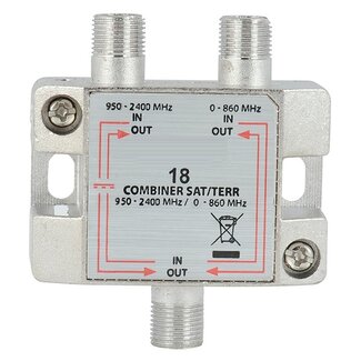 S-Impuls Satelliet / TV combiner en filter / 0-2400 MHz