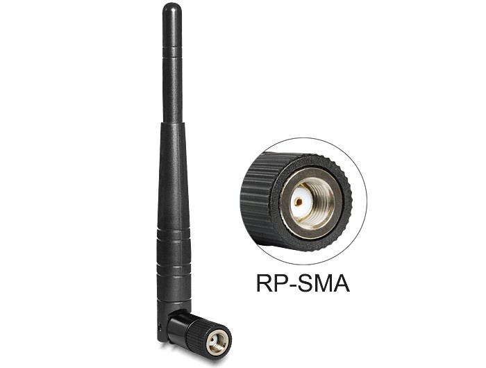 DeLOCK 88461. Versterking antenne (max): 3 dBi, Frequentieband: 2.4 - 2.5 / 4.9 - 5.875, Netwerkstandaard: IEEE 802.11a,IEEE 802.11b,IEEE 802.11g,IEEE 802.11n. Soort antenne: Omnid