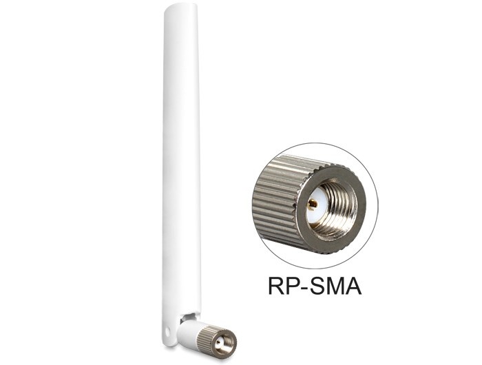 DeLOCK 88460. Versterking antenne (max): 4 dBi, Frequentieband: 2.4 - 2.5 / 5.1 - 5.875, Netwerkstandaard: IEEE 802.11a,IEEE 802.11b,IEEE 802.11g,IEEE 802.11n. Soort antenne: Omnid