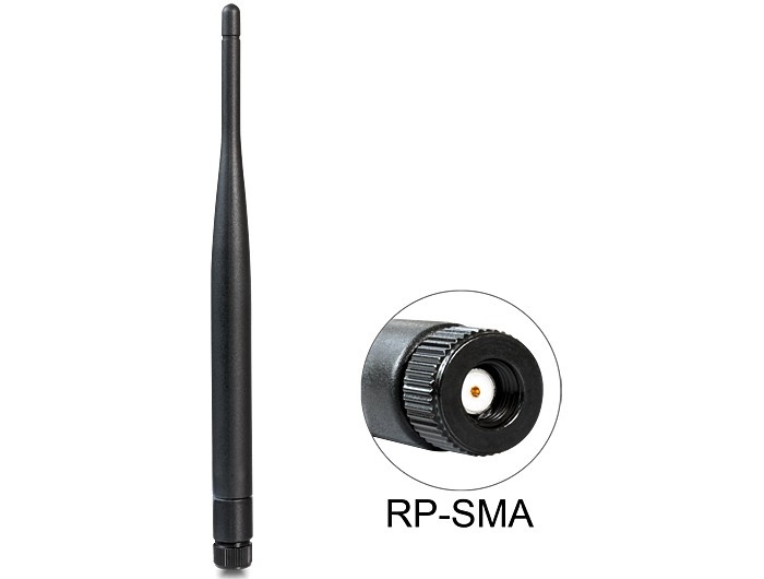 DeLOCK 88397. Versterking antenne (max): 5 dBi, Impedantie: 50 Ohm. Diepte: 6 mm, Hoogte: 178 mm