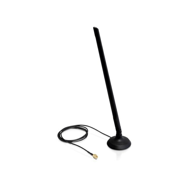 WLAN IEEE 802.11 b/g/n Antenne met SMA-RP (m) connector - 6,5 dBi - 1 meter