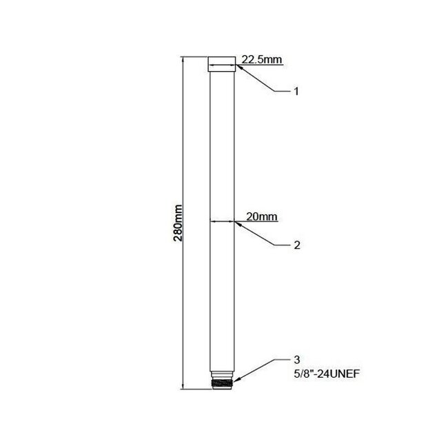 WLAN IEEE 802.11 ac/a/h/b/g/n Antenne met N (v) connector - 6 - 8 dBi