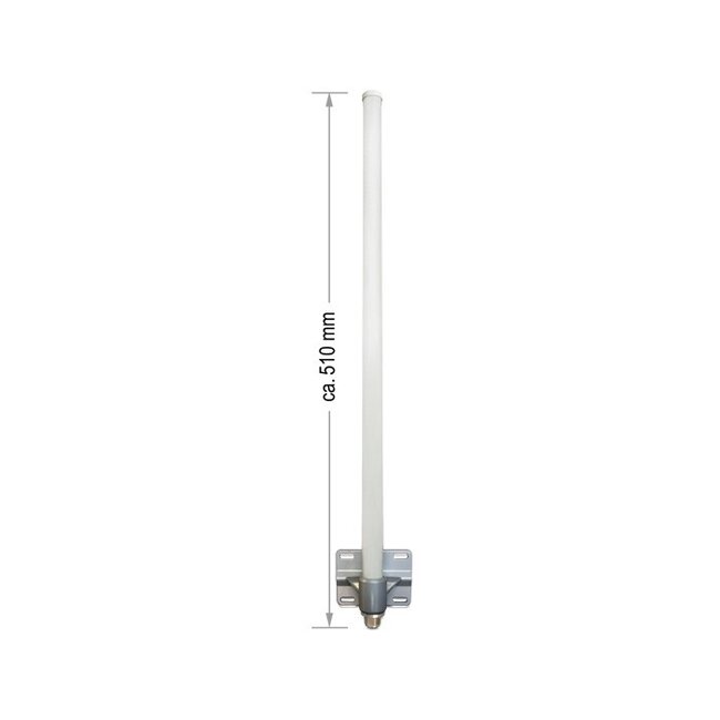 WLAN IEEE 802.11 b/g/n Antenne met N (v) connector - 8 dBi