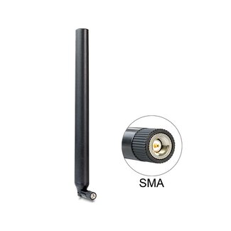 DeLOCK LTE (4G) antenne - omnidirectioneel - SMA (m) - 0,1-4,5 dBi / zwart