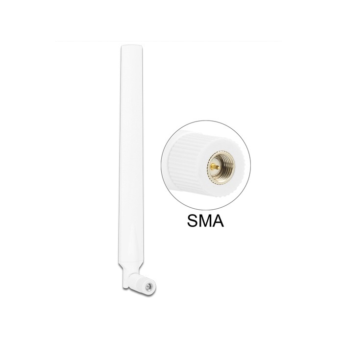 LTE (4G) antenne - omnidirectioneel - SMA (m) - 0-4 dBi / wit