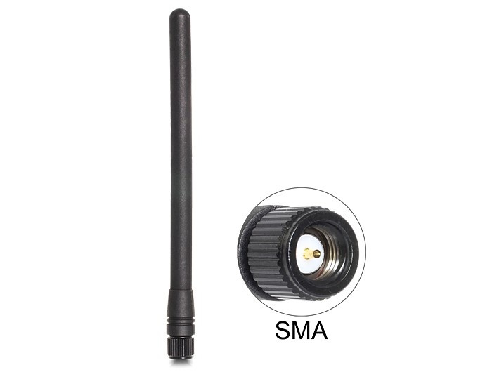 Delock ZigBee SMA WiFi-staafantenne 2 dB