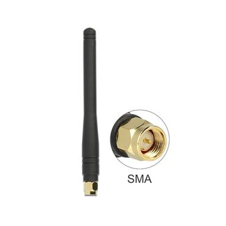 DeLOCK ISM 433 MHz Antenne met SMA (m) connector - 2,5 dBi
