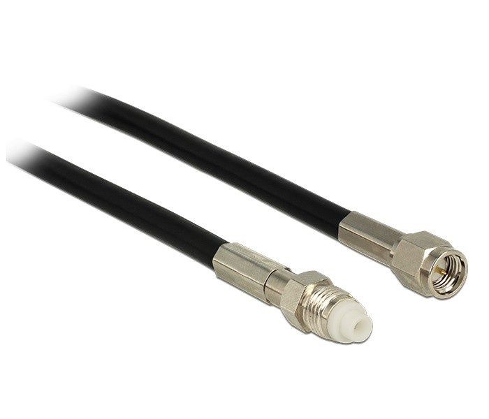 DeLOCK SMA (m) - FME (v) kabel - RG-58 / 50 Ohm - 15 meter