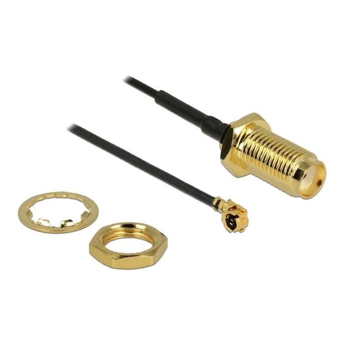 DeLOCK HF-SMA aansluiting voor montage adapter