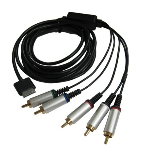Component AV kabel voor PSP Go - 1,8 meter